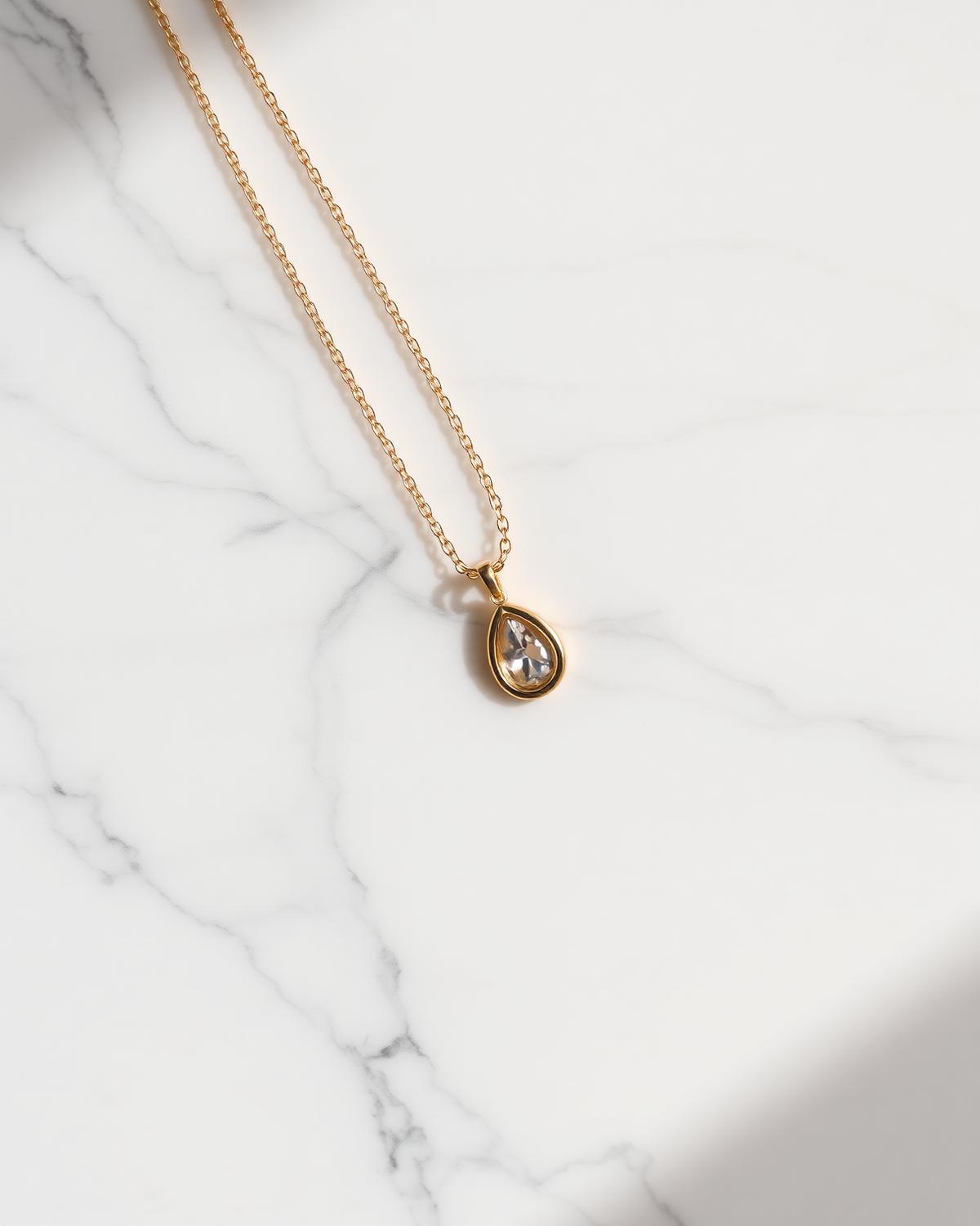 Cassini Pear Pendant